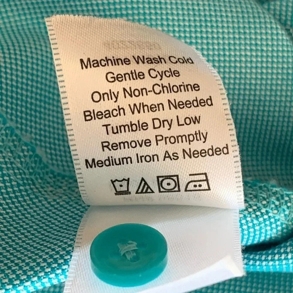 Coldwater Creek Crossdye No Iron Shirt Button Up Size XL 16 NWT - Picture 6 of 6